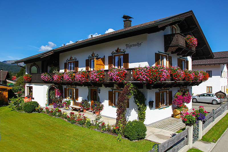 Herzlich willkommen im Gästehaus Alpenecho in Krün bei der Familie